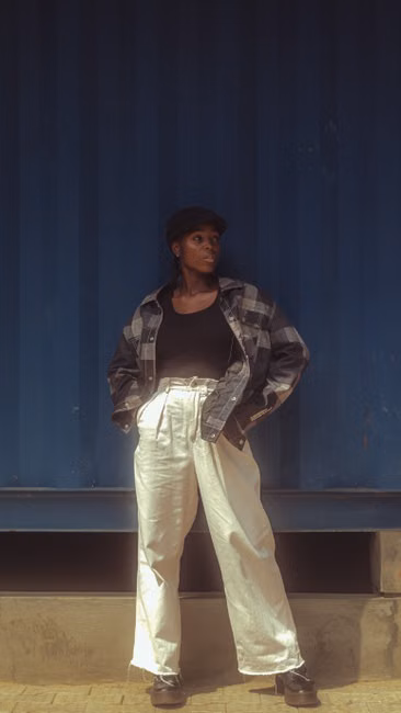 Calça Wide Leg